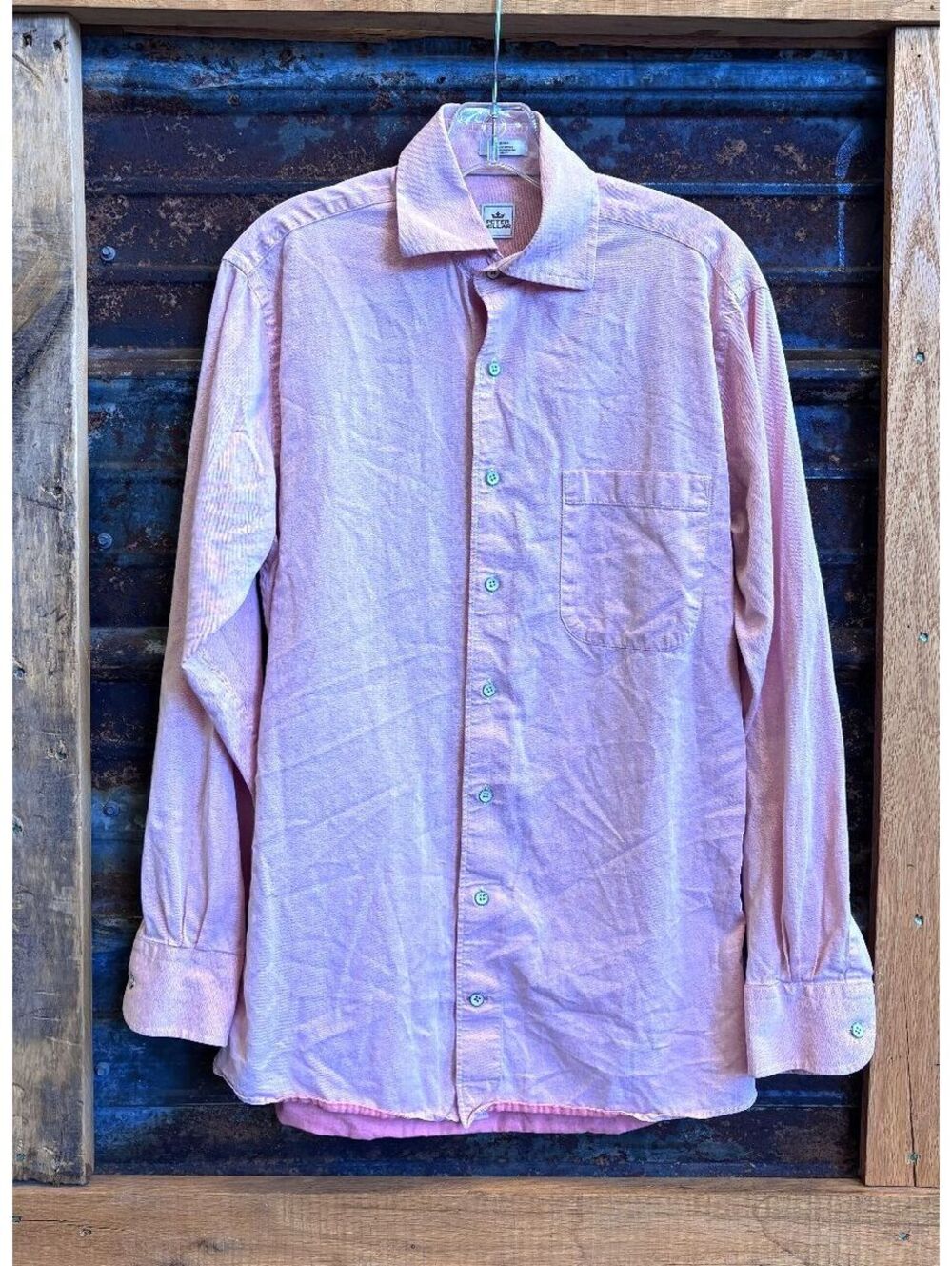 Peter Millar S Men's Pink Button Up